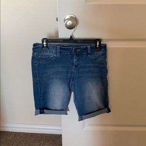 Jean Knee shorts